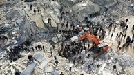 تصاویری وحشتناک از گسل به جا مانده پس از زلزله در ترکیه + فیلم