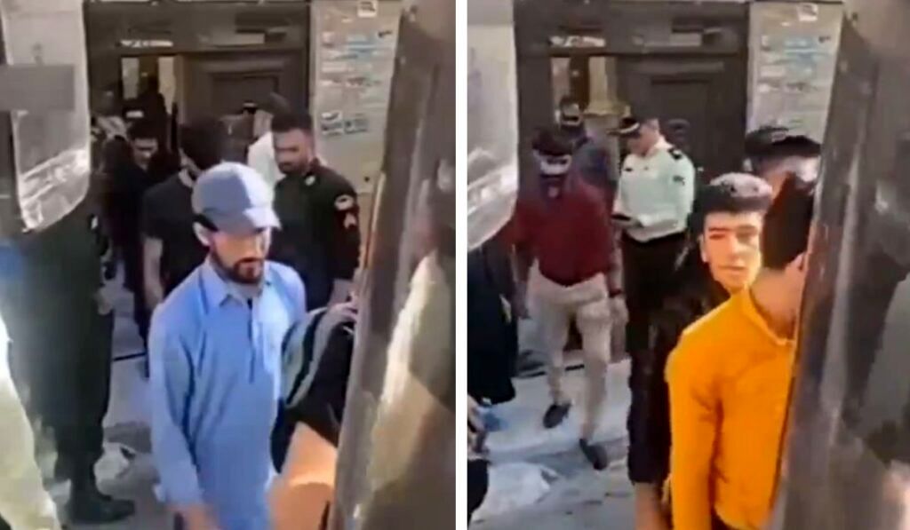 لحظه بازداشت ۷۰ تبعه افغانستانی از یک خانه نقلی در هاشم‌آباد +ویدئو

