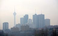 هشدار نارنجی هواشناسی برای آلودگی تهران و کرج