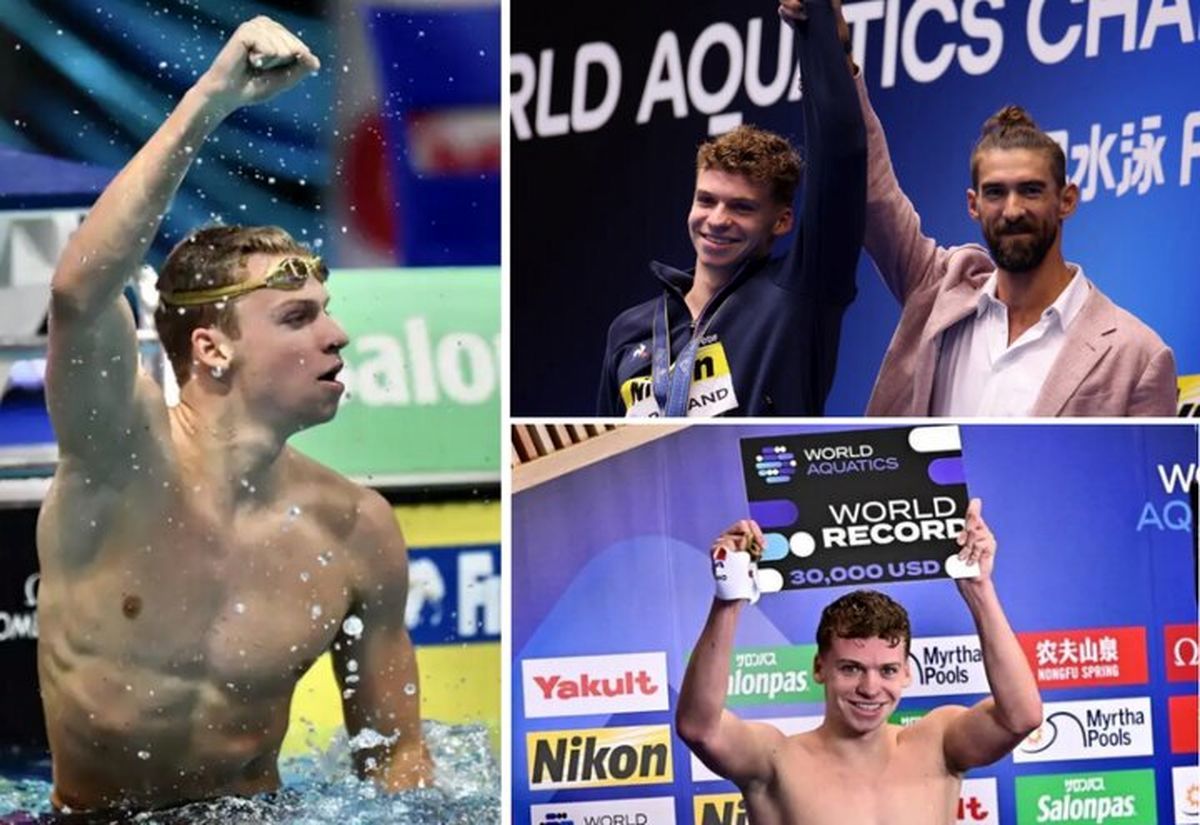 واکنش جالب اسطوره شنا به شکسته شدن رکوردش در المپیک +فیلم