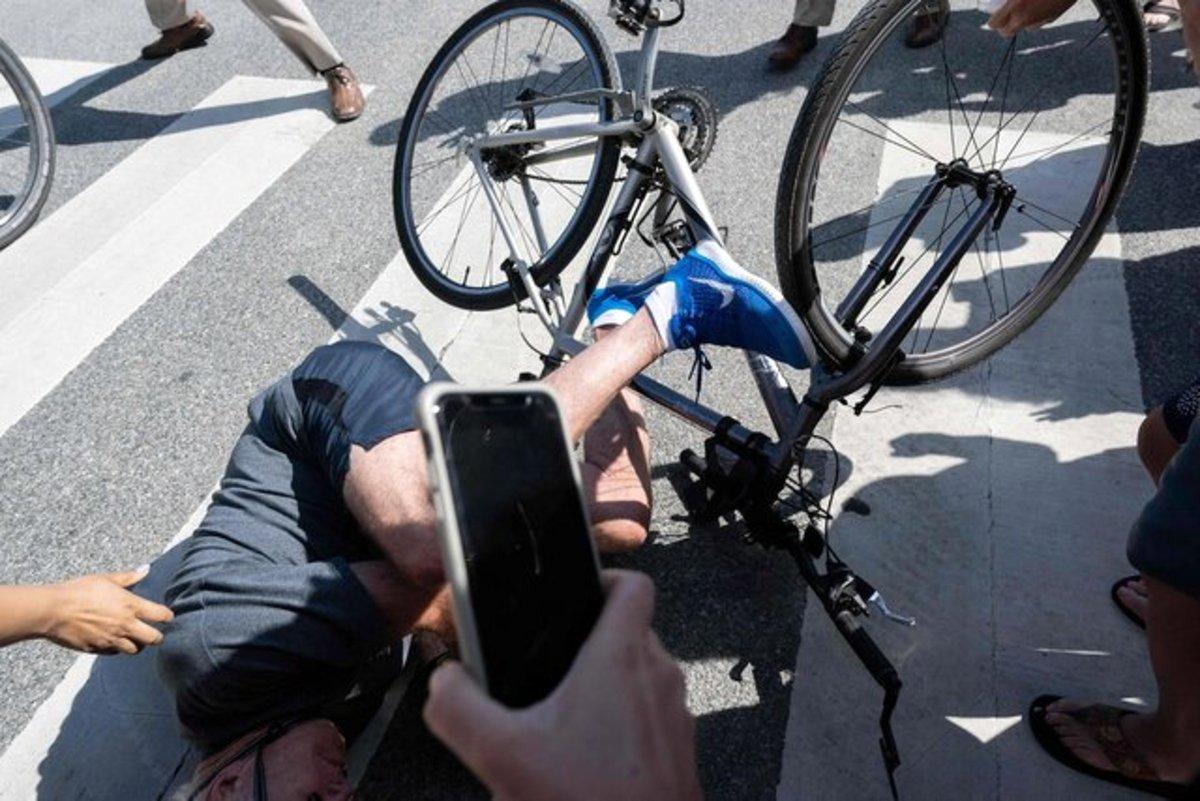 مرگ هولناک دوچرخه سوار قزوینی