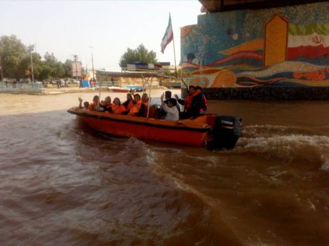  واژگونی مرگبار قایق گردشگری در خرمشهر