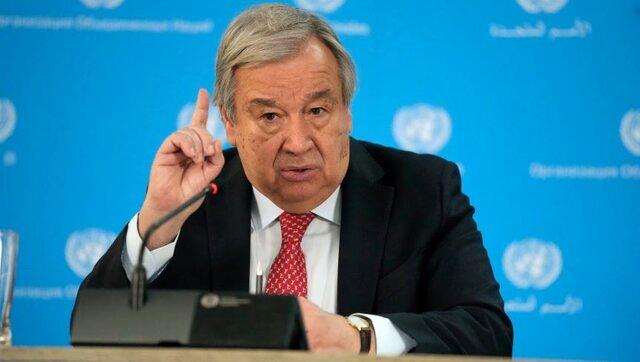 دبیر کل سازمان ملل : برقراری فوری آتش‌بس در غزه و رسمیت کشور فلسطین 