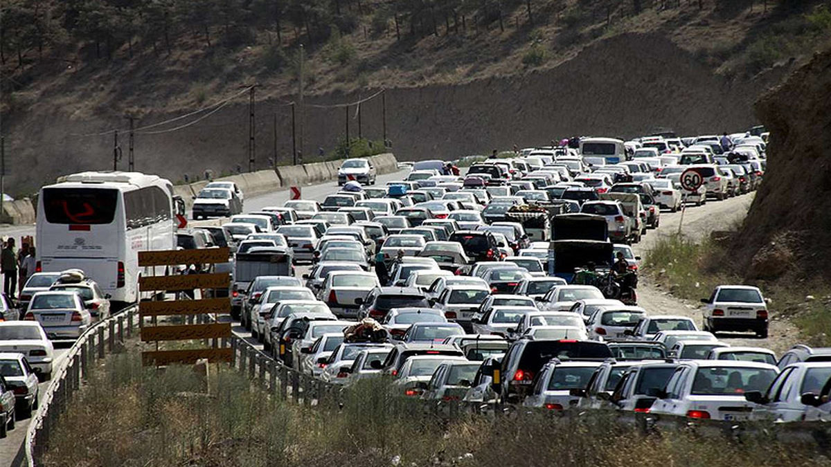 مسافران بخوانند؛ آخرین وضعیت ترافیک در جاده‌های شمالی