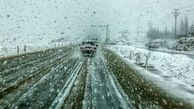 محور هراز مسدود است | بارش برف و باران در جاده‌های ۱۸ استان ؛ رانندگان احتیاط کنند