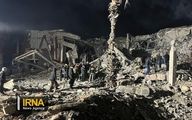 حمله موشکی سپاه  به مقر داعش خراسان در سوریه همزمان با اربیل+فیلم