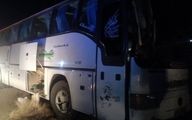 واژگونی مرگبار اتوبوس در جاده بروجرد
