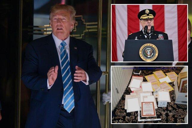 ترامپ راز  نگهداری اسناد محرمانه درباره حمله نظامی به ایران را فاش کرد