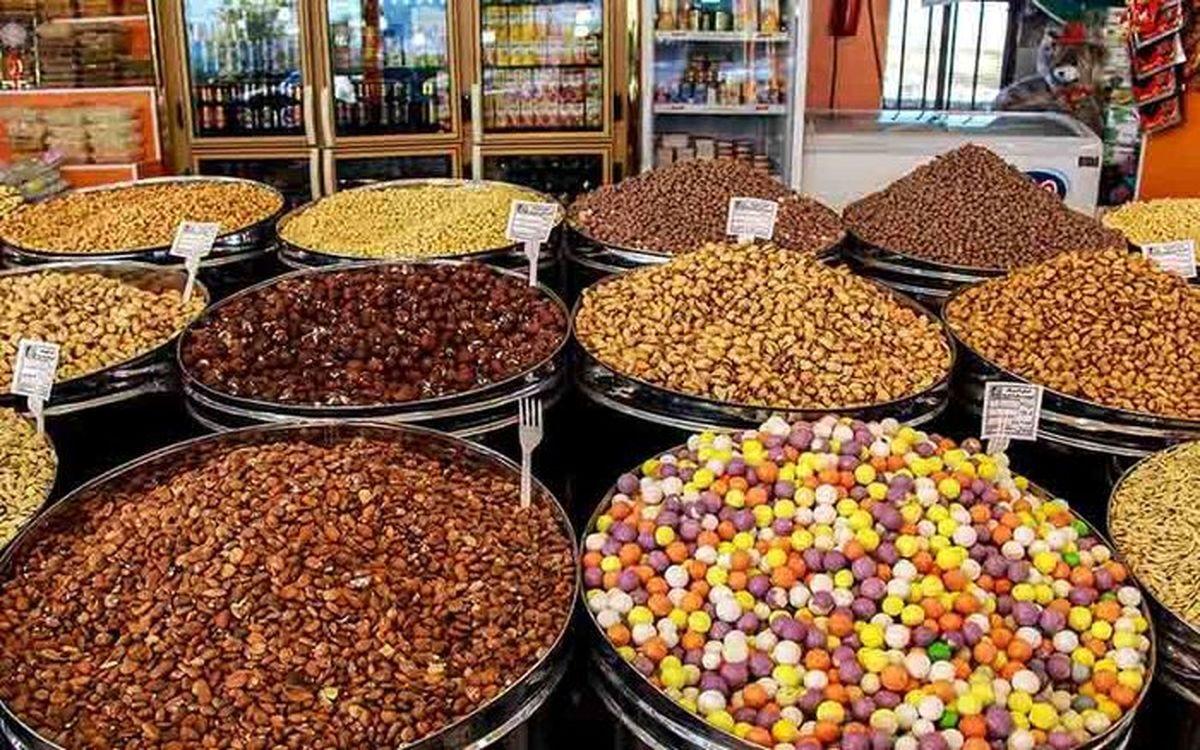 قیمت آجیل و خشکبار در آستانه شب عید +جدول