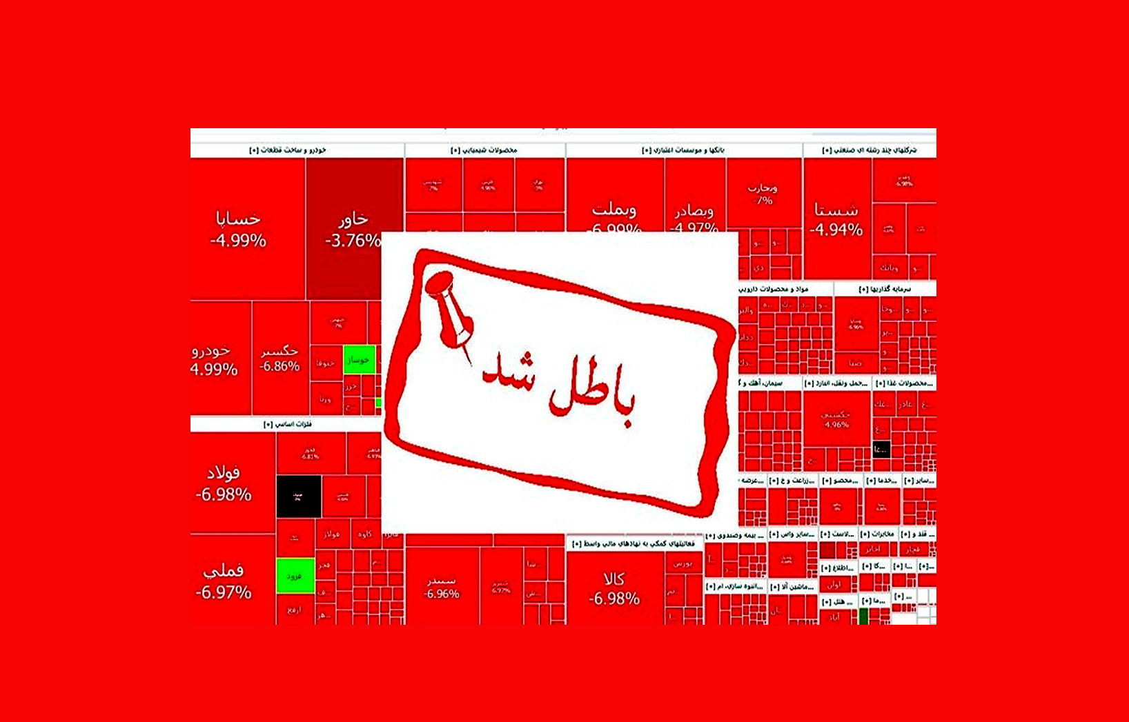 فوری | بورس تعطیل می‌شود؟