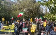 خروش یکصدا علیه «ناامنی و آشوب»؛ راهپیمایی نمازگزاران تهرانی