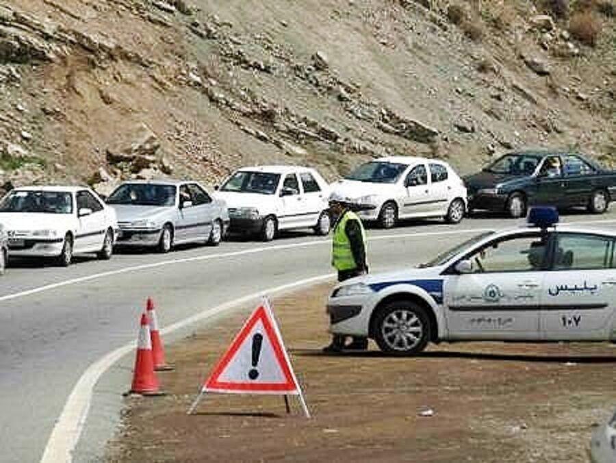  محدودیت ترافیکی در جاده کرج - چالوس در آخر هفته