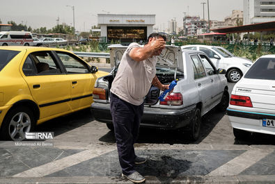 هوای تهران - گرما در تهران