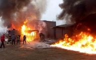 آتش‌سوزی مهیب در تهران | ۲ جوان جان باختند