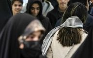 درگیری در مشهد بر سر حجاب / سیلی به صورت یک دختر !+ویدئو