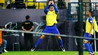 عکس| رونالدو سر طلایی فوتبال جهان شد