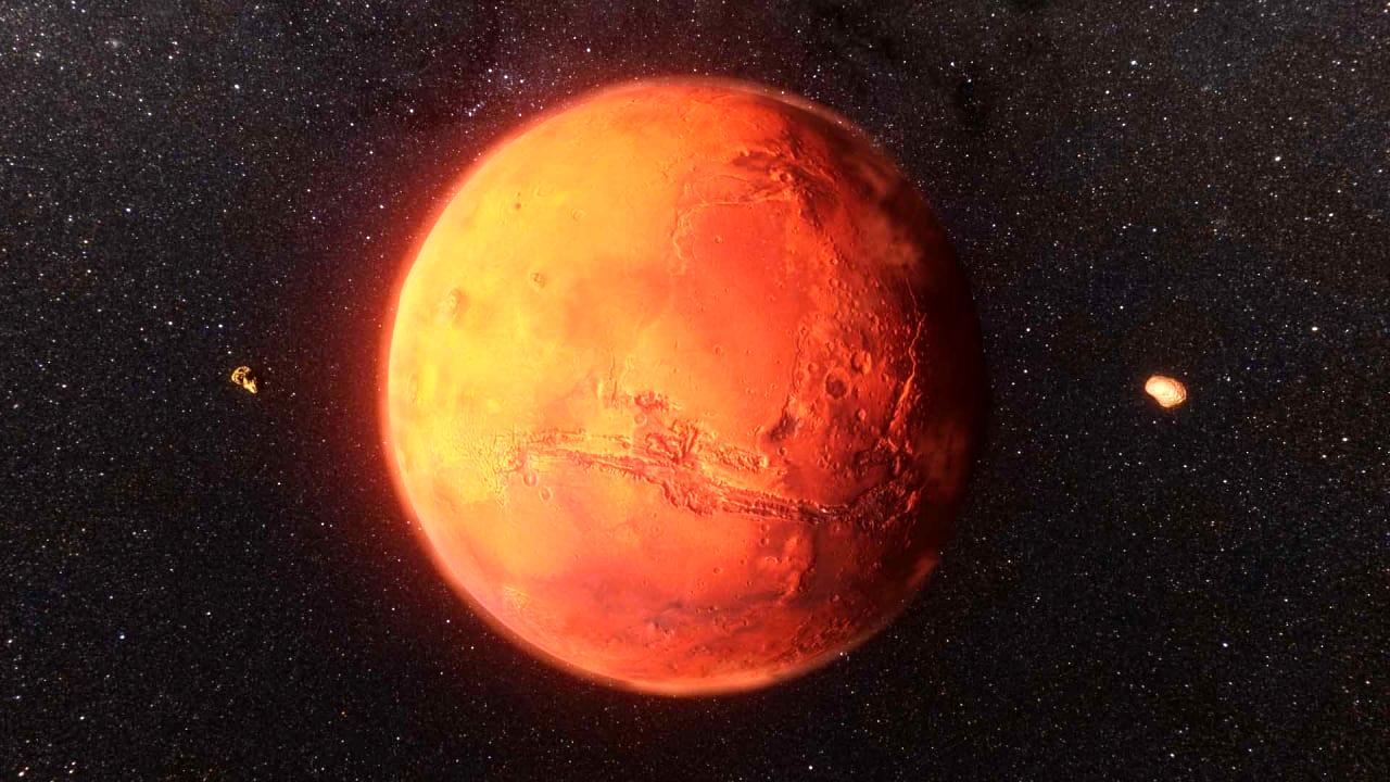 ویدیوی زیبایی خیره کننده غروب خورشید در مریخ | ببینید