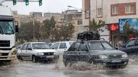 ایلام و اهواز گرفتار سیلاب شدند/ وضعیت نابسامان شهر ها پس از بارش باران / ویدیو