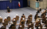 تصویری از دیدار حسن روحانی با رهبر انقلاب + عکس