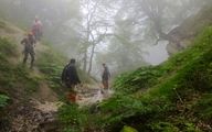 عملیات نجات گردشگران گمشده در ارتفاعات گیلان