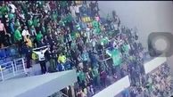 ببینید| فاجعه امروز بسکتبال در مصر؛ سکوهای ورزشگاه فرر ریخت!