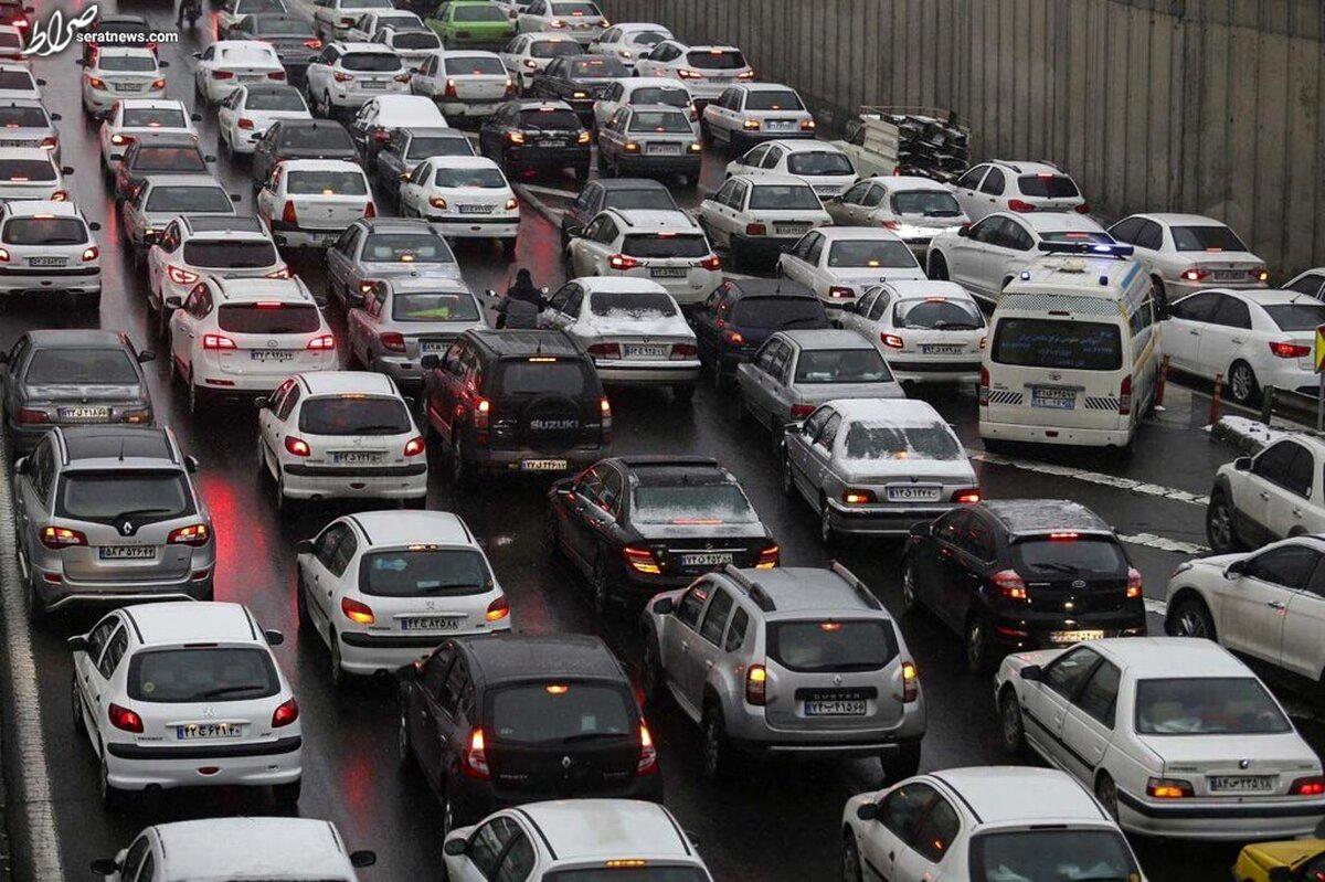 افزایش شدید ترافیک جنوب تهران بخاطر راه‌اندازی یک فروشگاه!