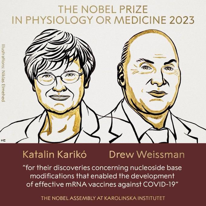 سازندگان یک واکسن کرونا جایزه نوبل پزشکی بردند