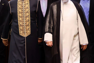 سلطان عمان در تهران