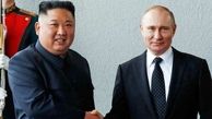 فیلم/لحظه دیدار و خوش و بش پوتین و رهبر کره شمالی
