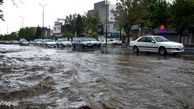شیراز در آب غوطه ور شد .