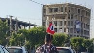 اتفاق عجیب در ایران | موتورسواری با پرچم نازی!