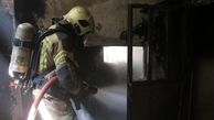 آتش‌سوزی گسترده سوله ۵ هزار متری در شیراز
