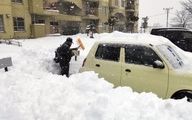 بارش سنگین برف جان ۱۴ نفر را گرفت