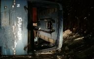 واژگونی اتوبوس در خراسان جنوبی؛ ۵ نفر فوت شدند