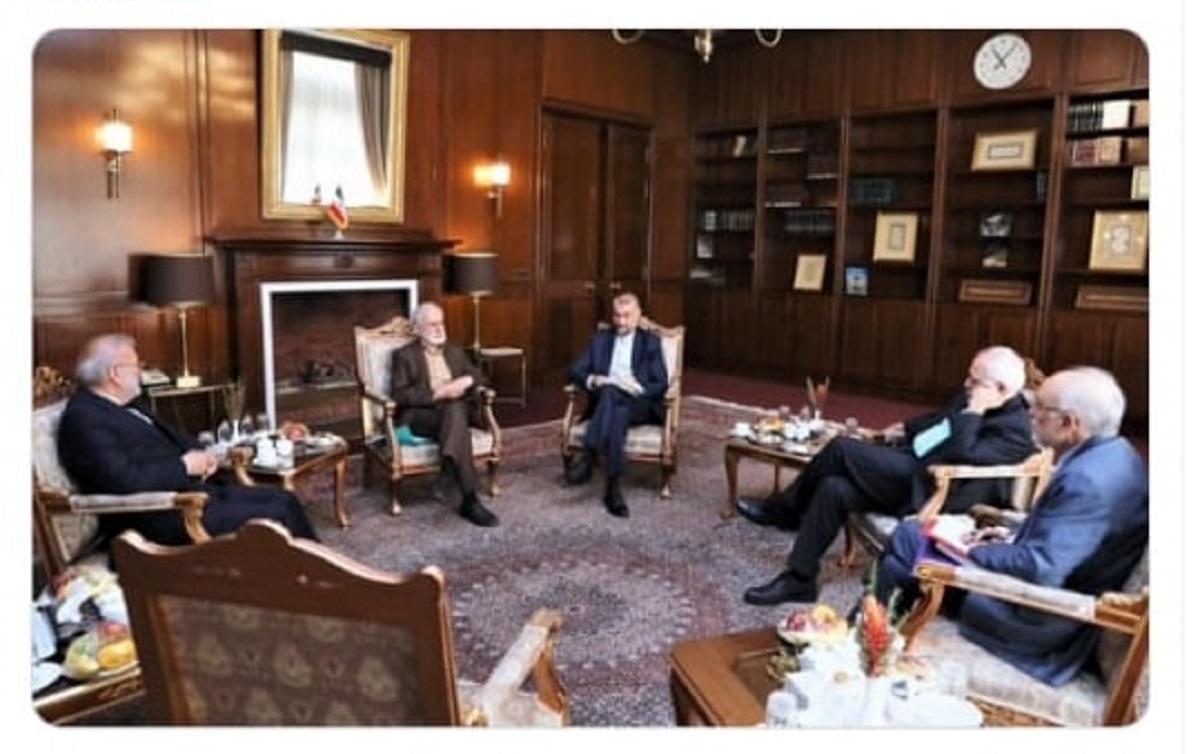 پنج وزیرخارجه ایران کنار هم قرار گرفتند / تصویر 