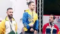 فیلم| اقدام عجیب ورزشکار اوکراینی با نماینده ایران