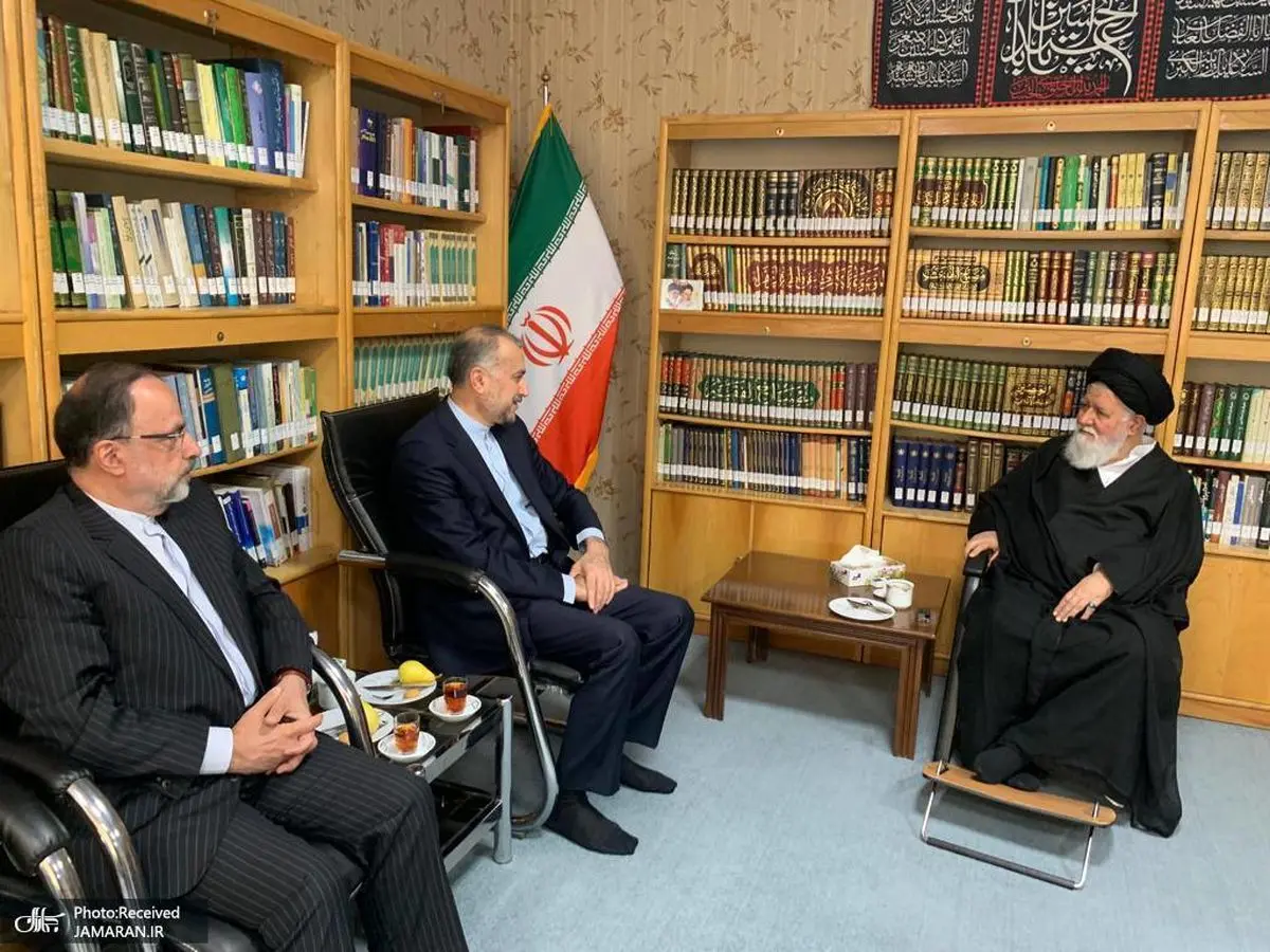 امیرعبداللهیان به علمالهدی گزارش کار داد