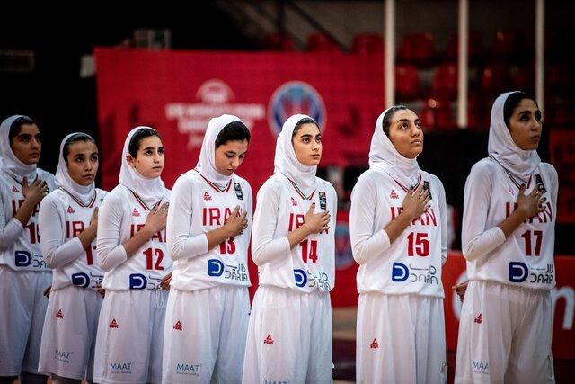 دختران بسکتبال ایران در رده پنجم آسیا ایستادند