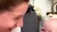 ویدئوی پربازدید در فضای مجازی | نوزادی که بمب خنده است