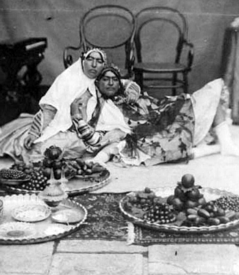 همسر موقت و محبوب ناصرالدین شاه در شب یلدا + عکس