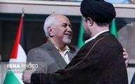 دیدار جواد ظریف و حسن خمینی /عکس