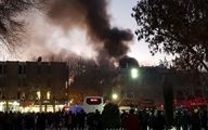 حریق گسترده در بازار آزادی اصفهان؛ ۱۱ نفر مصدوم شدند + فیلم