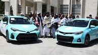 طالبان از تاکسی‌های جدید رونمایی کرد+ببینید 