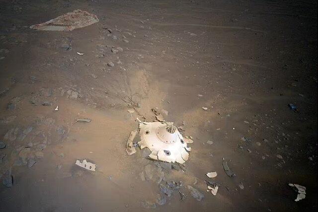 زباله‌های انسانی روی مریخ!