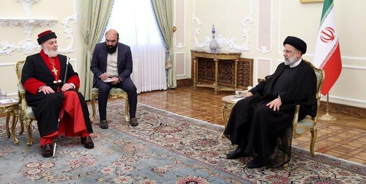 رئیسی با رهبر جهانی کلیسای شرق آشوری دیدار کرد