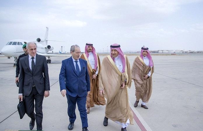 ببینید| دیدار تاریخی وزیر خارجه سوریه از عربستان