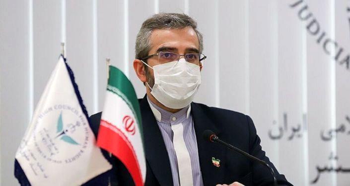 تاکید باقری بر مواضع صریح ایران مبنی بر لغو تحریم‌های ظالمانه آمریکا