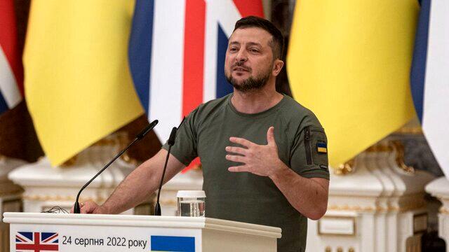 افشاگری زلنسکی از خطری که اوکراین را تهدید می‌کند