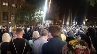 دومین شب تجمع همدانی ها در اعتراض به قطعی آب