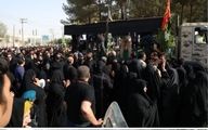 تصاویری از تشییع درگذشتگان حادثه قطار مشهد